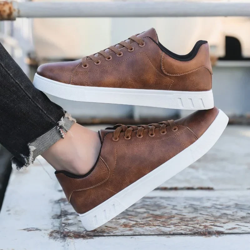 Casual Leather Sneakers 