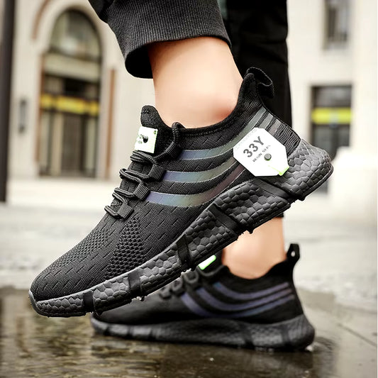 Men Breathable Classic Running Sneakers 