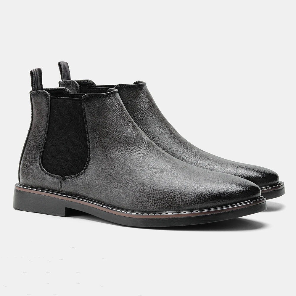 Leather Chelsea Boots 