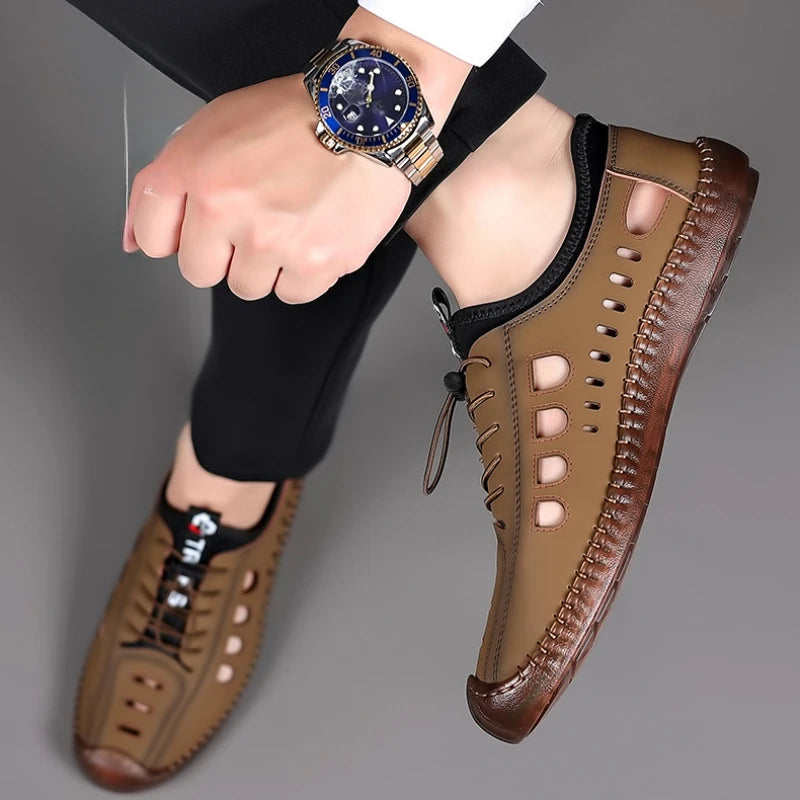 Men's Soft Leather Shoes