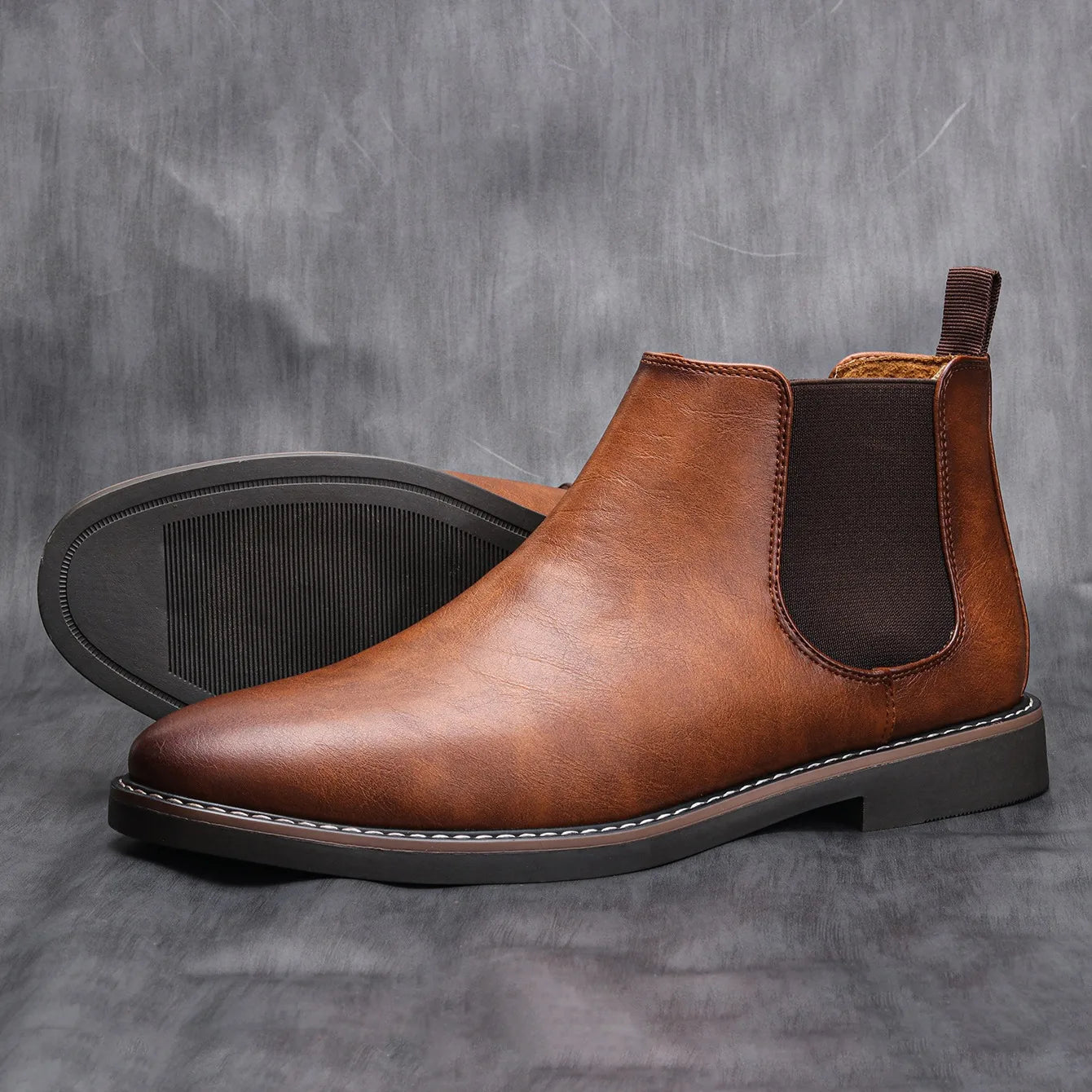 Leather Chelsea Boots 